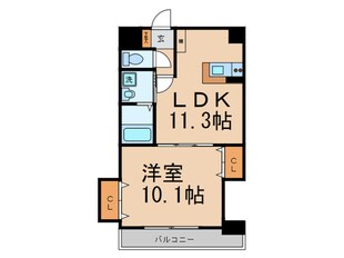 プロビデンス葵タワ－の物件間取画像